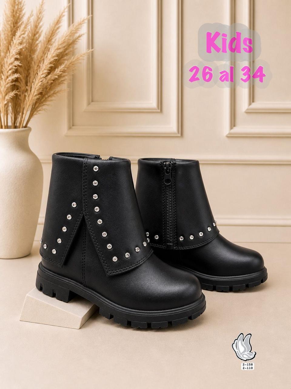 Botines de Moda Infantil Sparkle Elegance - Imagen 2