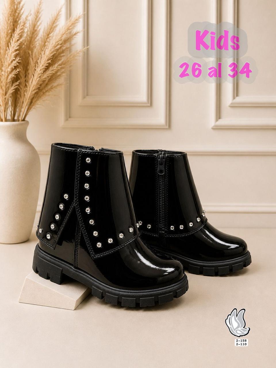 Botines de Moda Infantil Sparkle Elegance - Imagen 4
