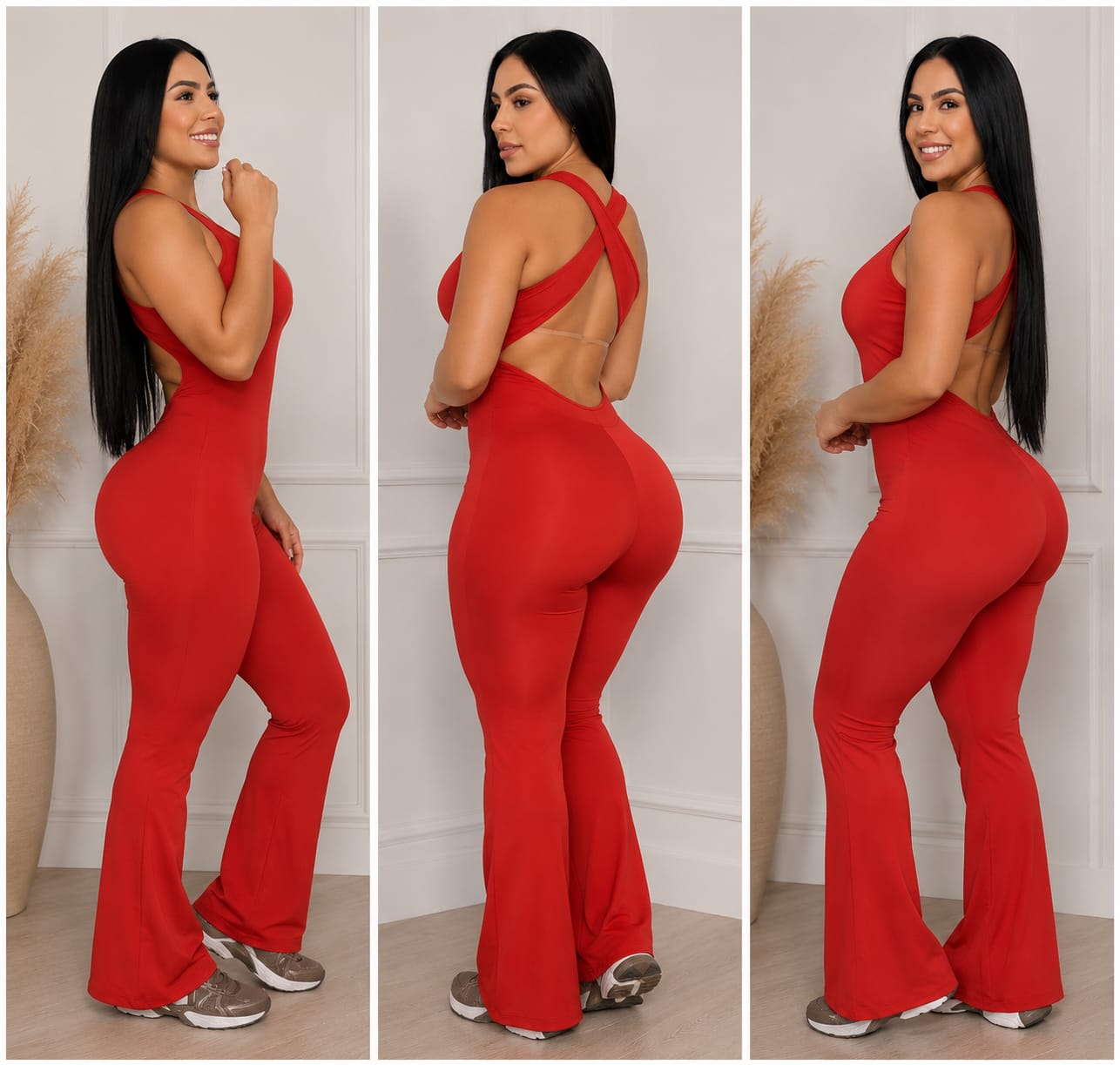 Enterizo Deportivo Flare Cross-Back - Imagen 2